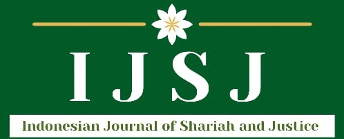  Indonesian Journal of Shariah and Justice